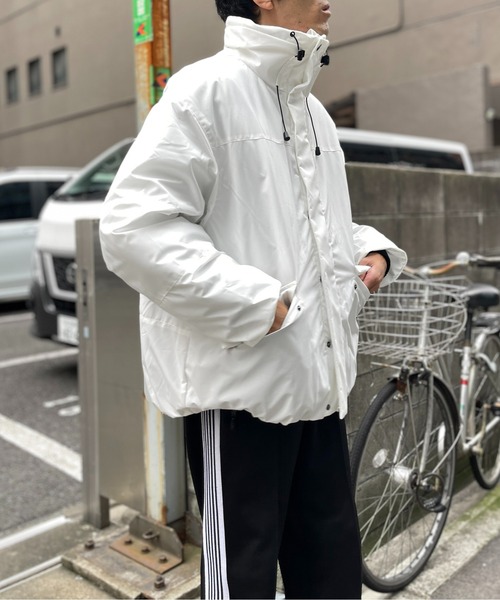 CPCM（シーピーシーエム）の「ストレッチハイネック中綿ジャケット（ダウンジャケット/コート・メンズ・ホワイト/ブラック/チャコールグレー・MEDIUM/LARGE）」の22枚目の写真