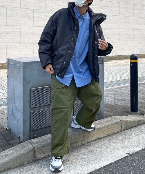 CPCM（シーピーシーエム）の「ストレッチハイネック中綿ジャケット（ダウンジャケット/コート・メンズ・ホワイト/ブラック/チャコールグレー・MEDIUM/LARGE）」の10枚目の写真