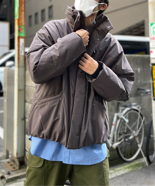 CPCM（シーピーシーエム）の「ストレッチハイネック中綿ジャケット