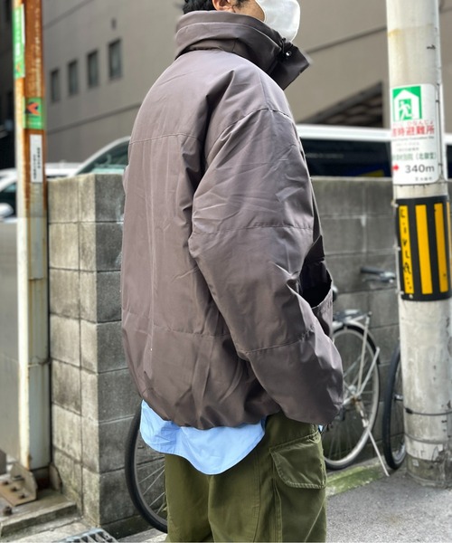 CPCM（シーピーシーエム）の「ストレッチハイネック中綿ジャケット（ダウンジャケット/コート・メンズ・ホワイト/ブラック/チャコールグレー・MEDIUM/LARGE）」の17枚目の写真