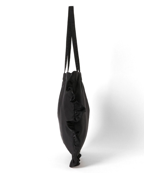 LOWRYS FARM（ローリーズファーム）の「フリルトートバッグ　176562（トートバッグ・レディース・ブラック/ベージュ/カーキ・FREE）」の11枚目の写真