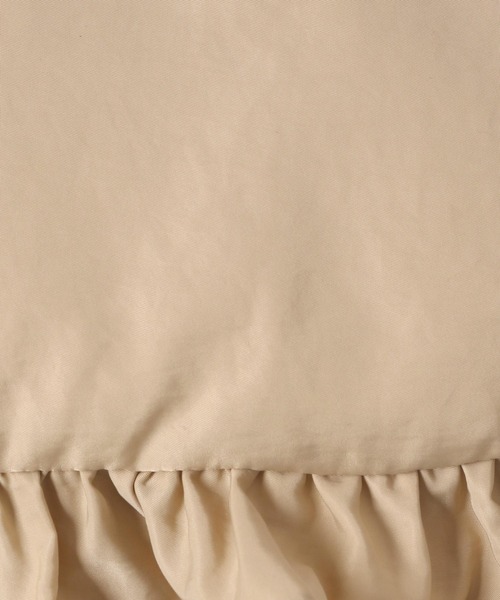 LOWRYS FARM（ローリーズファーム）の「フリルトートバッグ　176562（トートバッグ・レディース・ブラック/ベージュ/カーキ・FREE）」の14枚目の写真