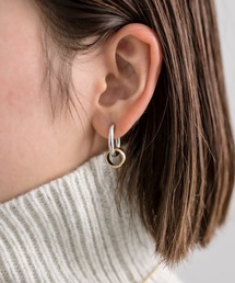 [otonamystic]MIXリングピアス