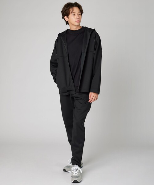 UNFILO(アンフィーロ)の「【ユニセックス】ストレッチ コンビパーカー(パーカー・レディース・ベージュ系/ブルー系/ブラック系/ピンク系・MEDIUM/X-LARGE/LARGE/SMALL)」の11枚目の写真