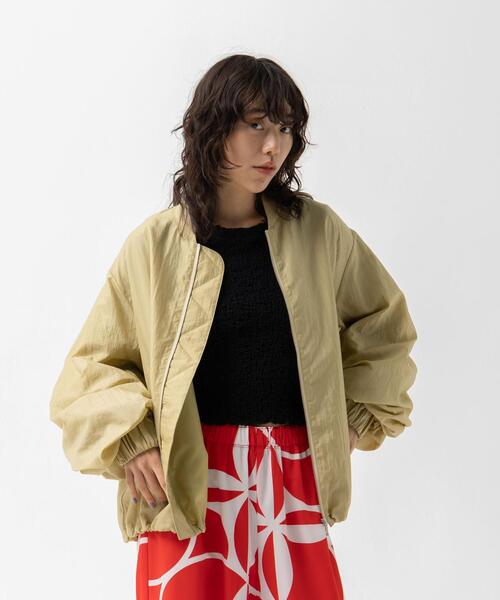 CITEN(シテン)の「<CITEN>クリンプ トップス(Tシャツ/カットソー・レディース・オフホワイト/ブラック/ライム・FREE)」の22枚目の写真