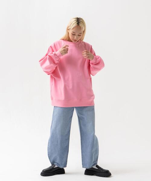 ＜CITEN＞ボリュームスリーブカラースウェット