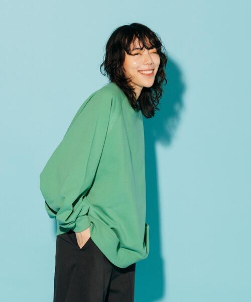 CITEN（シテン）の「＜CITEN＞ボリュームスリーブ カラー スウェット