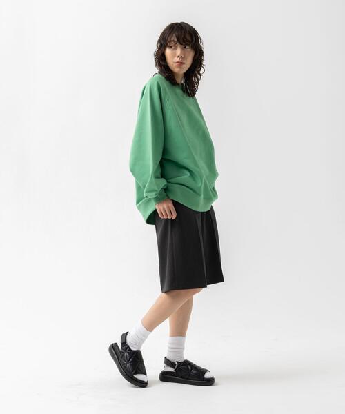 ボリュームスリーブカラースウェット CITEN（シテン）の「＜CITEN＞ボリュームスリーブ カラー スウェット