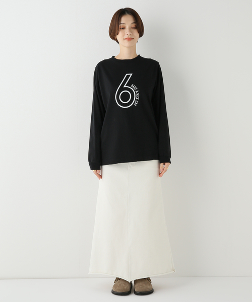 FRAMeWORK（フレームワーク）の「コットンナンバーロンTシャツ（T