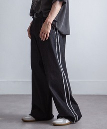 センターフリンジ カットオフデニムパンツ/サイドフリンジ カットオフデニムパンツ