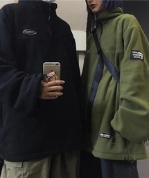 ハーフジップフリースプルオーバー(BQ)