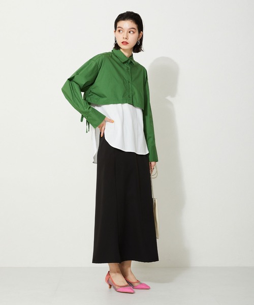 ■2023春夏新作■バイカラーチュールパンプス/31107