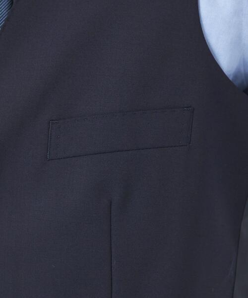 green label relaxing（グリーンレーベルリラクシング）の「＜REDA×green label relaxing＞トロ無地 5B スーツベスト（スーツベスト・メンズ・ブラック/ネイビー/ダークグレー/グレー・44/42/52/48/46/50）」の14枚目の写真