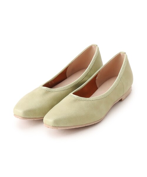 SHOO・LA・RUE（シューラルー）の「◆のびる!ストレッチ ローヒールパンプス（パンプス・レディース・シルバー/ブラック/ライトグリーン/アイボリー・35/25/45）」の14枚目の写真