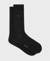 Paul Smith（ポールスミス）の「"Paul Smith" カラフル ロゴ エンブロイダリー ソックス / 553608 CS（ソックス/靴下）」