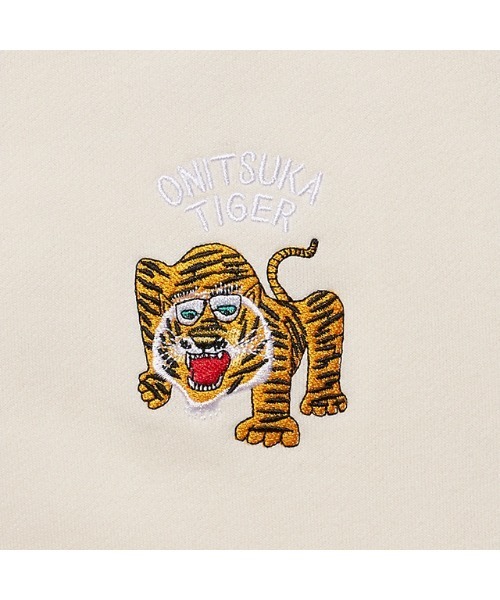 Onitsuka Tiger（オニツカタイガー）の「SWEAT TOP / スウェットトップ（スウェット・レディース・ベージュ/ライトグリーン/ライトベージュ/ブルー・S/M/L/XL）」の19枚目の写真