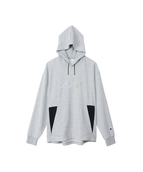 Champion(チャンピオン)の「【Champion/チャンピオン】メンズ スポーツ テックウィーブ テリー フーデッドスウェットシャツ(パーカー・メンズ・その他35/グレー/ブラック/オリーブ・LARGE/MEDIUM/X-LARGE)」の1枚目の写真
