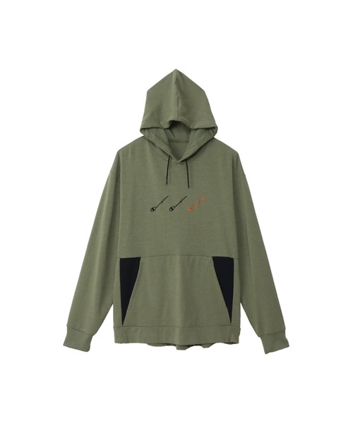 Champion(チャンピオン)の「【Champion/チャンピオン】メンズ スポーツ テックウィーブ テリー フーデッドスウェットシャツ(パーカー・メンズ・その他35/グレー/ブラック/オリーブ・LARGE/MEDIUM/X-LARGE)」の11枚目の写真
