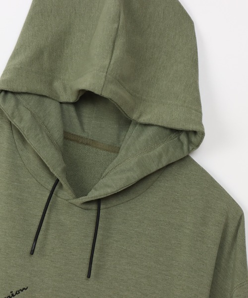Champion(チャンピオン)の「【Champion/チャンピオン】メンズ スポーツ テックウィーブ テリー フーデッドスウェットシャツ(パーカー・メンズ・その他35/グレー/ブラック/オリーブ・LARGE/MEDIUM/X-LARGE)」の14枚目の写真