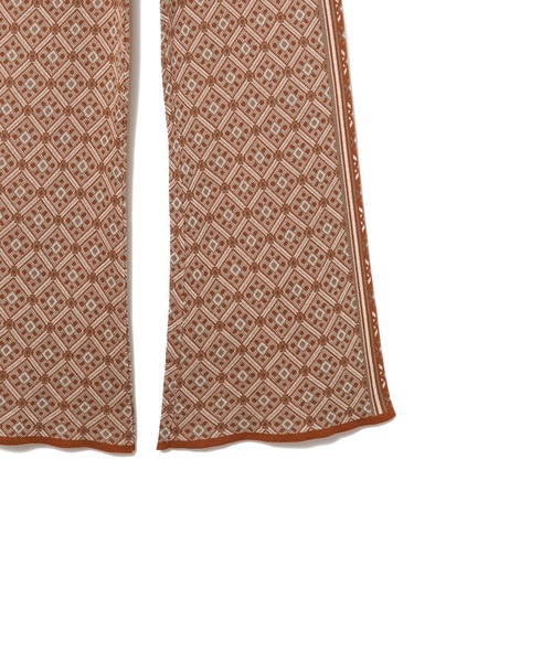 AMERICAN RAG CIE（アメリカンラグシー）の「キカガクニットジャガードパンツ（その他パンツ・レディース・レッド/ブラウン・FREE）」の17枚目の写真