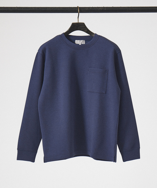 ABAHOUSE GRAY（アバハウスグレイ）の「シルキー ダンボール プルオーバー（スウェット・メンズ・ホワイト/グリーン/チャコールグレー/グレイッシュブルー/グレイッシュベージュ・46/48）」の14枚目の写真