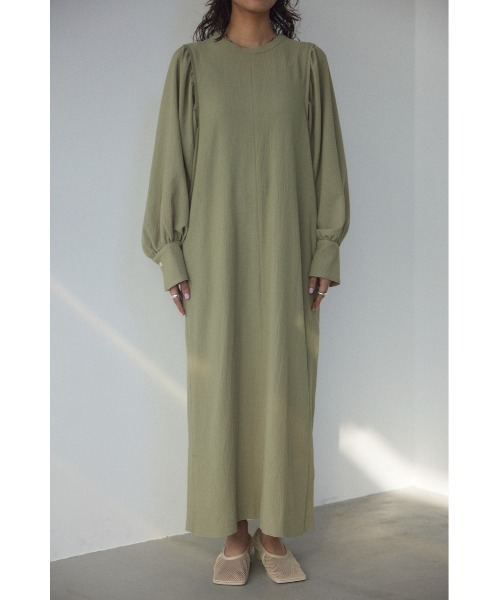 MOUSSY　 カラードレス　2way カラードレス マウジー BLACK BY MOUSSY（ブラックバイマウジー）の「2way volume sleeve