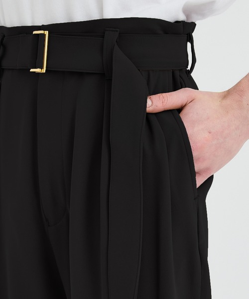 CULLNI（クルニ）の「STUDIOUS別注 SLACKS（スラックス・メンズ・ブラック/ブルー/ライトグレー系1・1/2）」の10枚目の写真