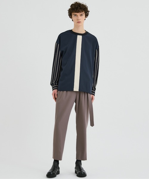 CULLNI（クルニ）の「STUDIOUS別注 SLACKS（スラックス・メンズ・ブラック/ブルー/ライトグレー系1・1/2）」の12枚目の写真