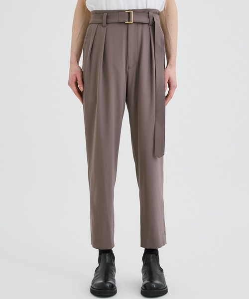 CULLNI（クルニ）の「STUDIOUS別注 SLACKS（スラックス・メンズ・ブラック/ブルー/ライトグレー系1・1/2）」の13枚目の写真