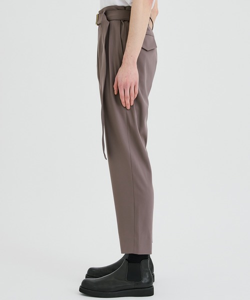 CULLNI（クルニ）の「STUDIOUS別注 SLACKS（スラックス・メンズ・ブラック/ブルー/ライトグレー系1・1/2）」の14枚目の写真