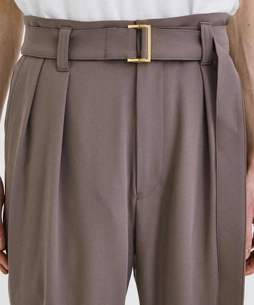 CULLNI（クルニ）の「STUDIOUS別注 SLACKS（スラックス・メンズ・ブラック/ブルー/ライトグレー系1・1/2）」の17枚目の写真