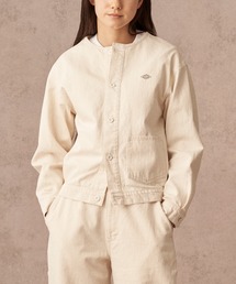 DANTON（ダントン）の「WOMEN'S COTTON TWILL COLLARLESS BLOUSON