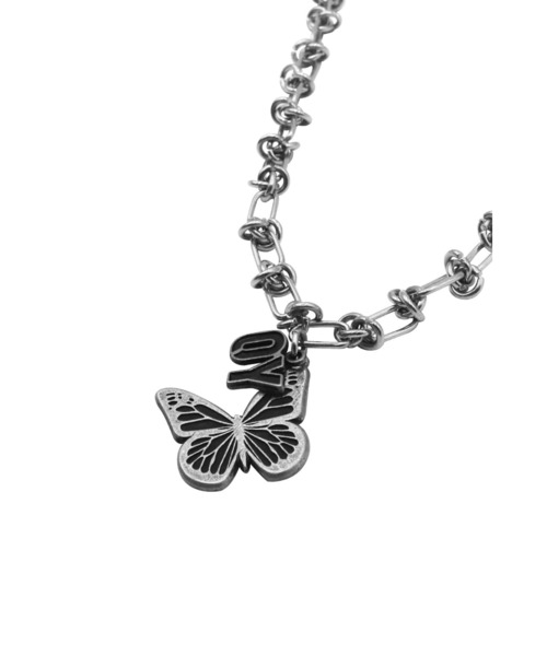 OY（オーワイ）の「『OY/オーワイ』BUTTERFLY LOGO NECKLACE/蝶ロゴ 