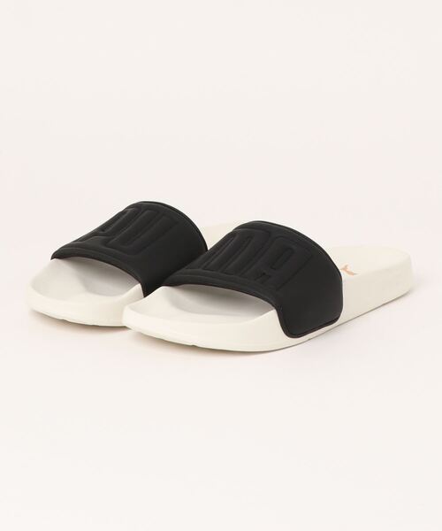 PUMA（プーマ）の「PUMA プーマ ウィメンズ リードキャット 2.0 キルテッド スライド サンダル（サンダル・レディース・ブラック×ゴールド・22.0cm/24.0cm/25.0cm/23.0cm/26.0cm）」の7枚目の写真