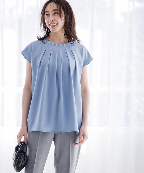 EMMA & GAIA 売れ筋商品|||エマアンドガイア シャツ トップス レディース Shirts Blue EMMA & GAIA エマアンドガイア シャツ トップス レディース