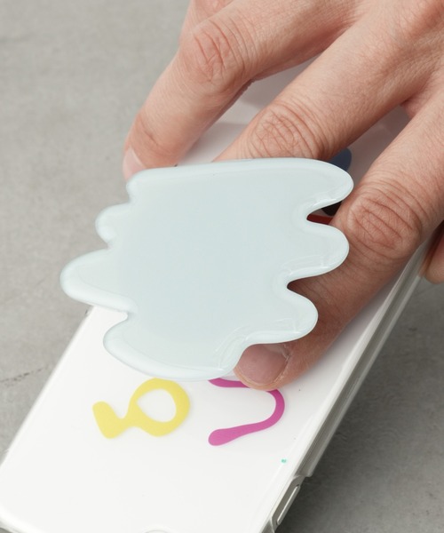 BIRTHDAY BAR（バースデイバー）の「【SALAH】スマホグリップ（スマホグッズ・レディース・ライトブルー/オレンジ系その他/ブルー/ピンク/グリーン/オレンジ/グリーン系その他・フリー）」の3枚目の写真