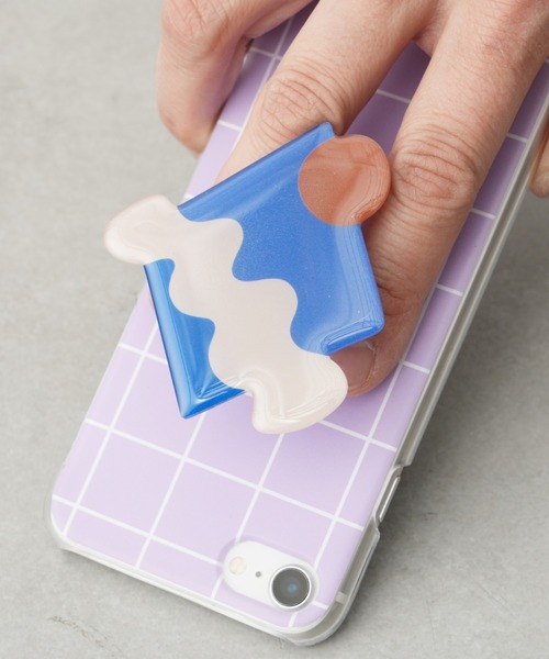 BIRTHDAY BAR（バースデイバー）の「【SALAH】スマホグリップ（スマホグッズ・レディース・ライトブルー/オレンジ系その他/ブルー/ピンク/グリーン/オレンジ/グリーン系その他・フリー）」の9枚目の写真