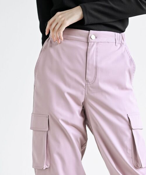 rps（アールピーエス）の「ツイルカーゴジョガーパンツ（その他パンツ・レディース・カーキ/アイボリー/ブラック/カーキブラウン/ピンク・フリー）」の10枚目の写真