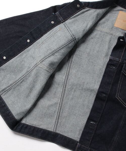 EDWIN(エドウィン)の「EDWIN エドウィン デニムジャケット ジージャン ブルゾン(デニムジャケット・メンズ・インディゴブルー/ブルー・SMALL/X-LARGE/MEDIUM/LARGE)」の22枚目の写真