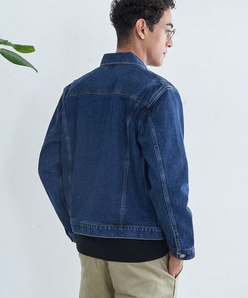 EDWIN(エドウィン)の「EDWIN エドウィン デニムジャケット ジージャン ブルゾン(デニムジャケット・メンズ・インディゴブルー/ブルー・SMALL/X-LARGE/MEDIUM/LARGE)」の20枚目の写真