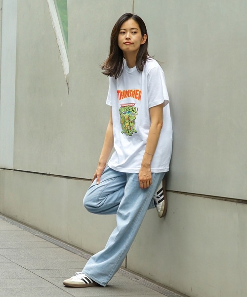 THRASHER 半袖 Tシャツ ストリート コーデ c-boy style THRASHER tシャツ 「ZOZOTOWN限定」THRASHER/スラッシャー 半袖T