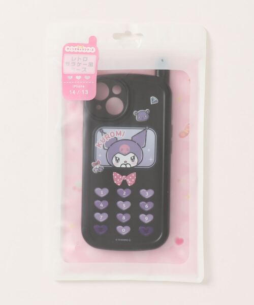 sanrio(サンリオ)の「sanrio/サンリオキャラクターズ iPhone 14/13対応 レトロガラケー風ケース(スマホケース/カバー・レディース・ベビーピンク/ライトブルー/ブラック/ホワイト・ONE SIZE)」の15枚目の写真