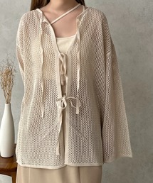 【apres jour clair】メッシュニットカーディガン【ZOZOTOWN限定アイテム】