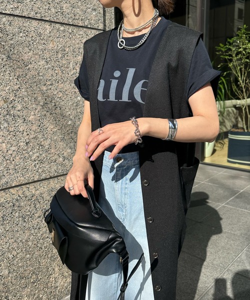 DouDou（ドゥドゥ）の「【WEB限定】2WAYジレジャンスカ（ジャンパースカート・レディース・キャメル/ブラック/ベージュ・FREE）」の12枚目の写真