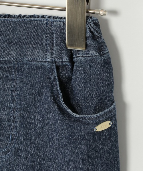 ikka(イッカ)の「後ろフリルクロップドパンツ(120~160cm)(その他パンツ・キッズ・ブラック/ブルー・160/120/150/130/140)」の6枚目の写真