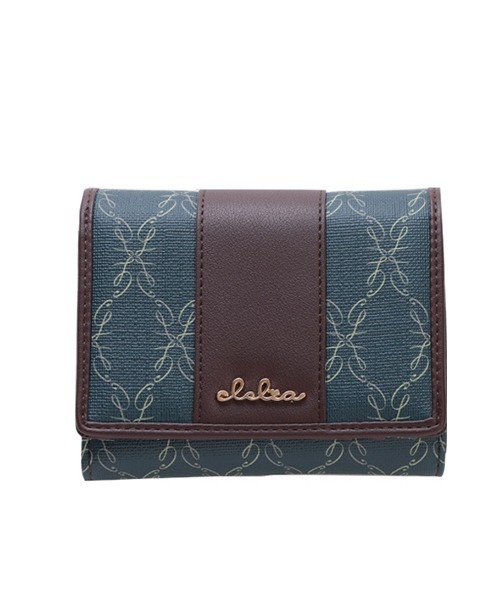 Clelia(クレリア)の「【Belle/ベェル】二つ折り財布(財布・レディース・ベージュ/ライトグリーン/ダークネイビー/ブラック/サックスブルー・ONE SIZE)」の13枚目の写真