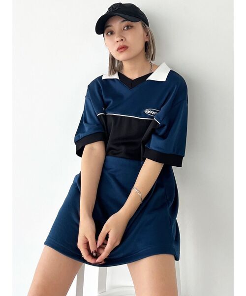 EMODA 新作　Tシャツ セール】メタルアートTシャツ（Tシャツ/カットソー）｜EMODA