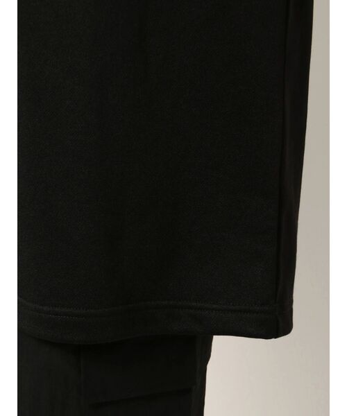 EMODA(エモダ)の「ジャージオーバーボックストップ(Tシャツ/カットソー・レディース・アイボリー/ブラック/ネイビー・FREE)」の9枚目の写真