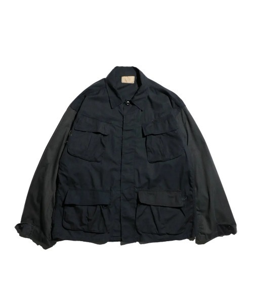 U.S MILITARY / ユーエスミリタリー US ARMY JUNGLE FATIGUE JACKET COMMERCIAL MODEL OZONE WASHED
