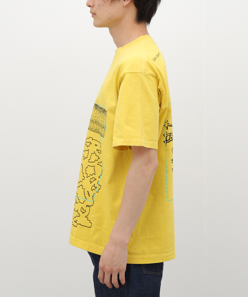 C.E(シーイー)の「【C.E / シーイー】OVERDYE FK Sheet9 T(Tシャツ/カットソー・メンズ・イエロー・LARGE/X-LARGE/MEDIUM)」の4枚目の写真